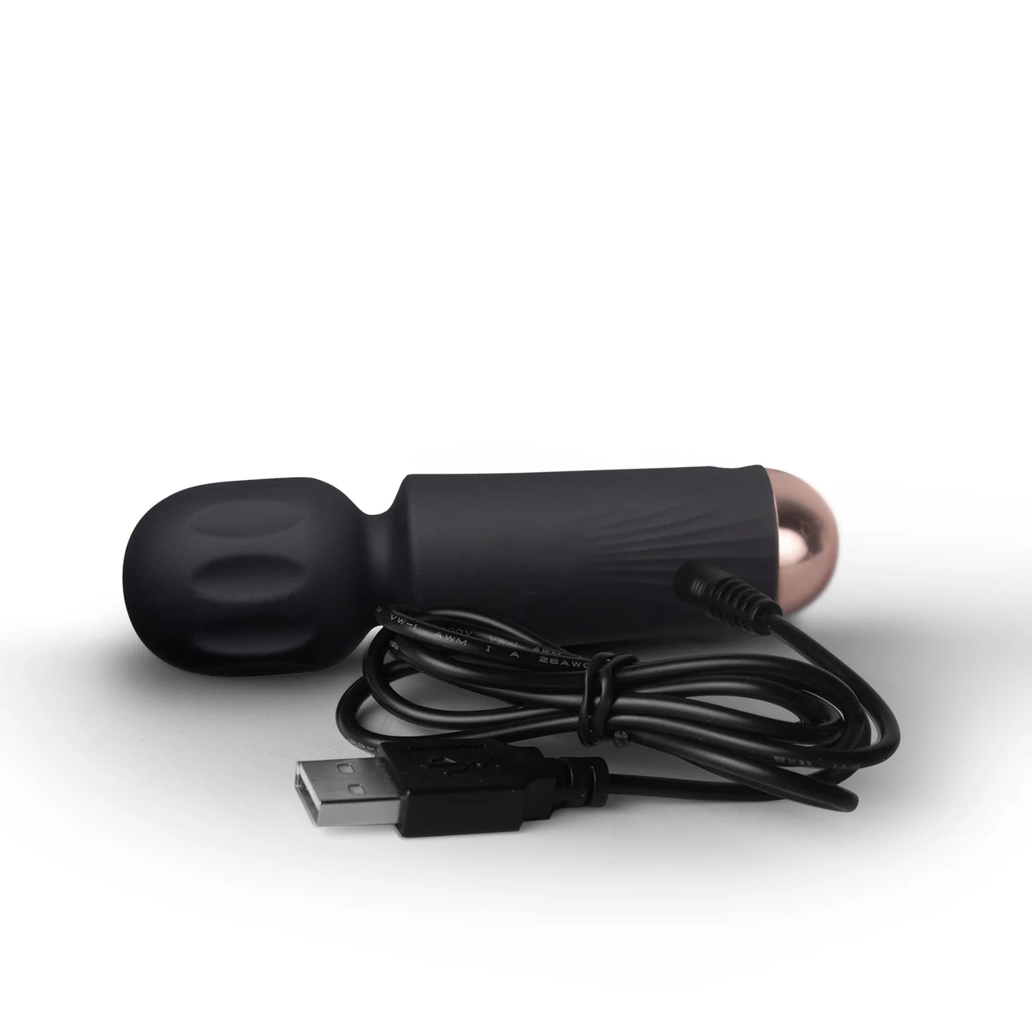 Rocks Off Rechargeable Mini Wand - Black Tulip