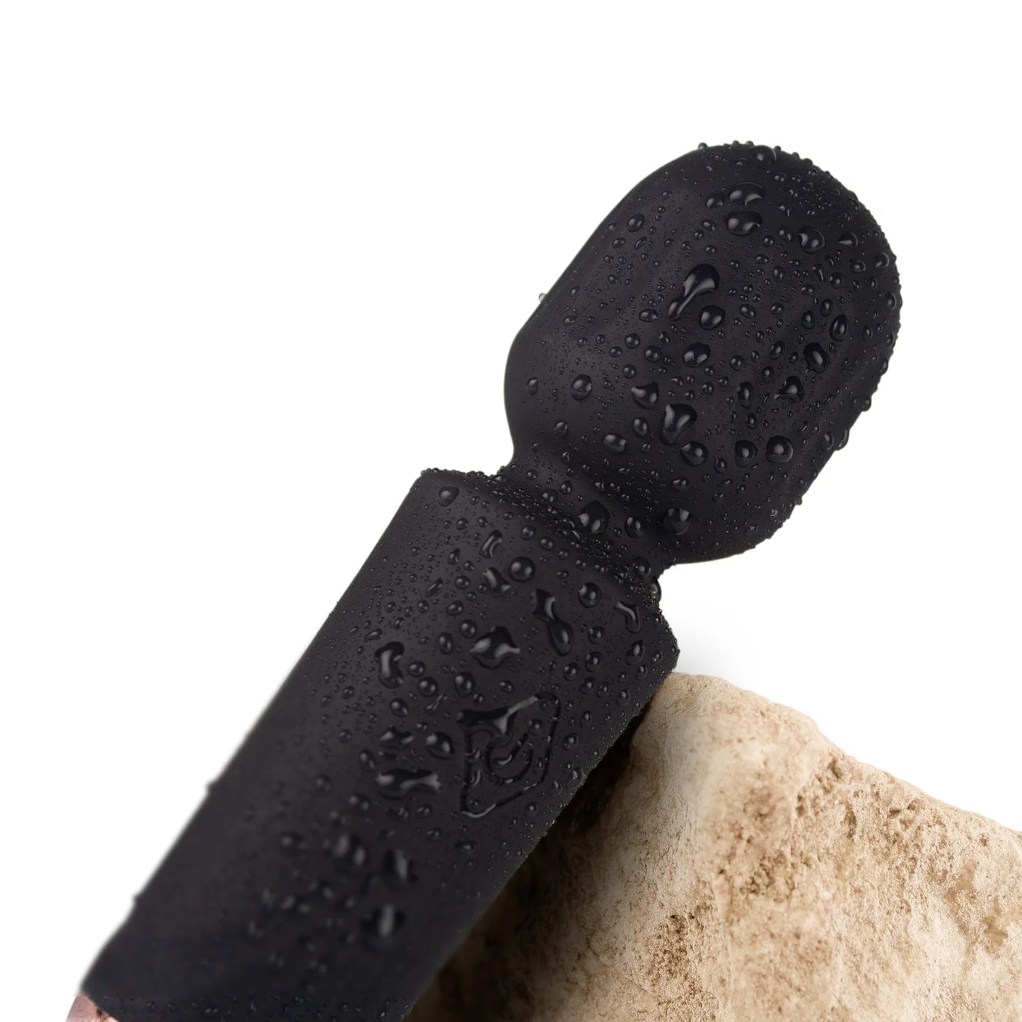 Rocks Off Rechargeable Mini Wand - Black Tulip