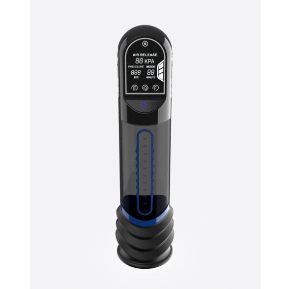 Peak Performa ISP90 Curve Infrared Automatic LCD Penis Pump Blue