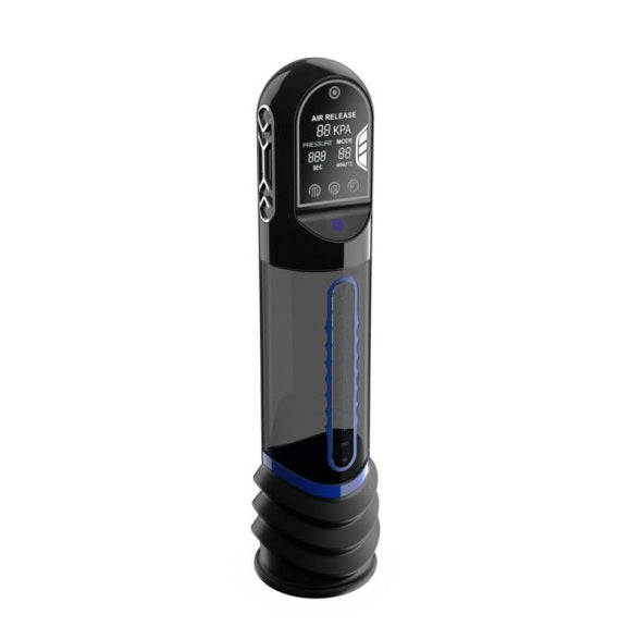 Peak Performa ISP90 Curve Infrared Automatic LCD Penis Pump Blue
