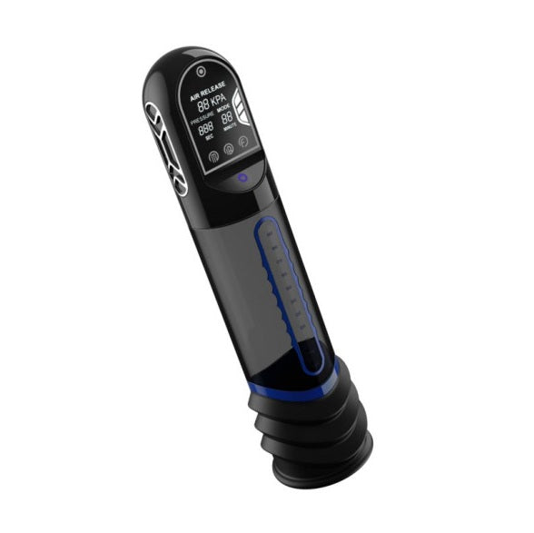 Peak Performa ISP90 Curve Infrared Automatic LCD Penis Pump Blue