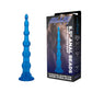 Electric EEL | Blue Line 8.5" Anal Beads With Suction Base