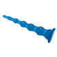 Electric EEL | Blue Line 8.5" Anal Beads With Suction Base