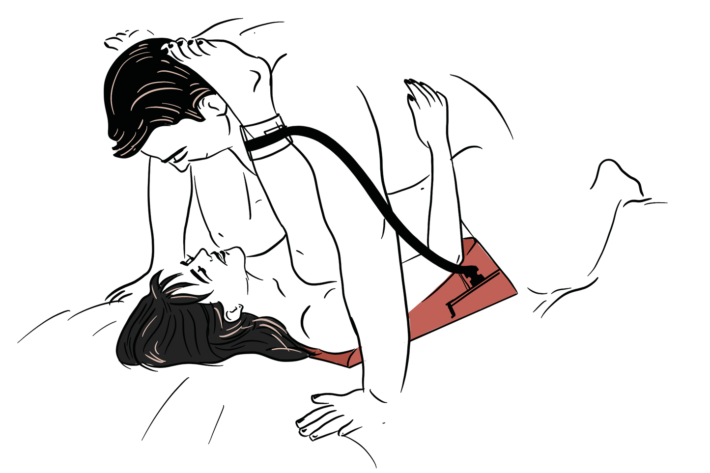 Liberator Black Label Bondage Wedge - Sex Positioner Pillow with Cuffs