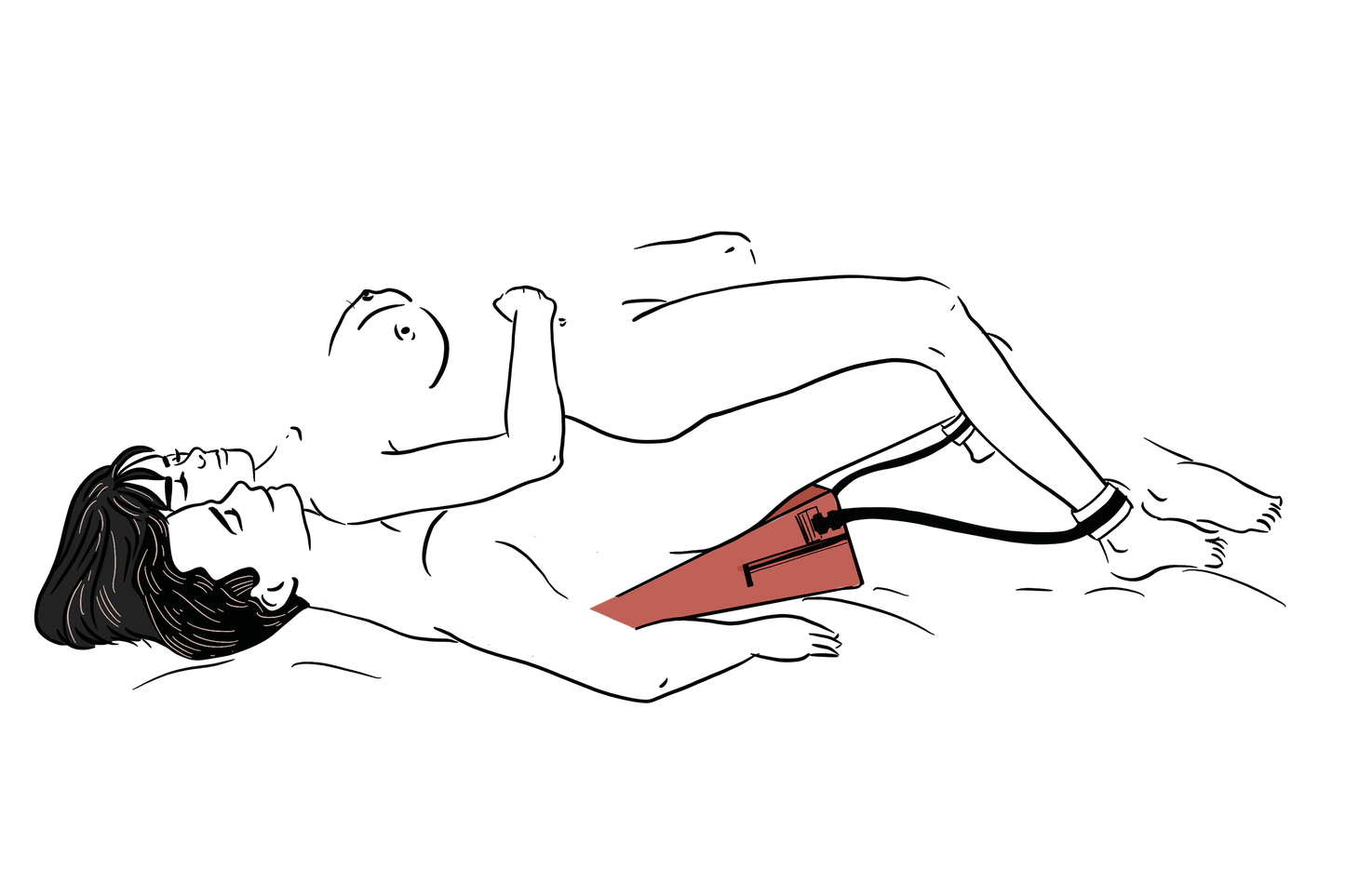 Liberator Black Label Bondage Wedge - Sex Positioner Pillow with Cuffs