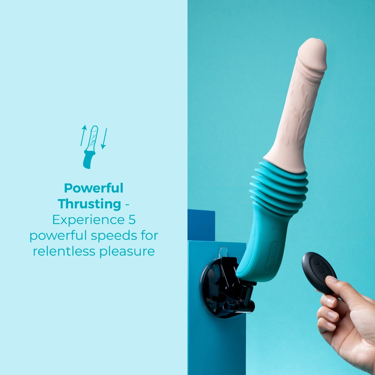 COTR | B-Vibe Realistic Thrusting Dildo Machine