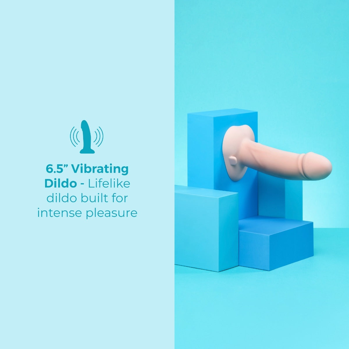 COTR | B-Vibe Every Body Vibrating Realistic Strap-On Kit