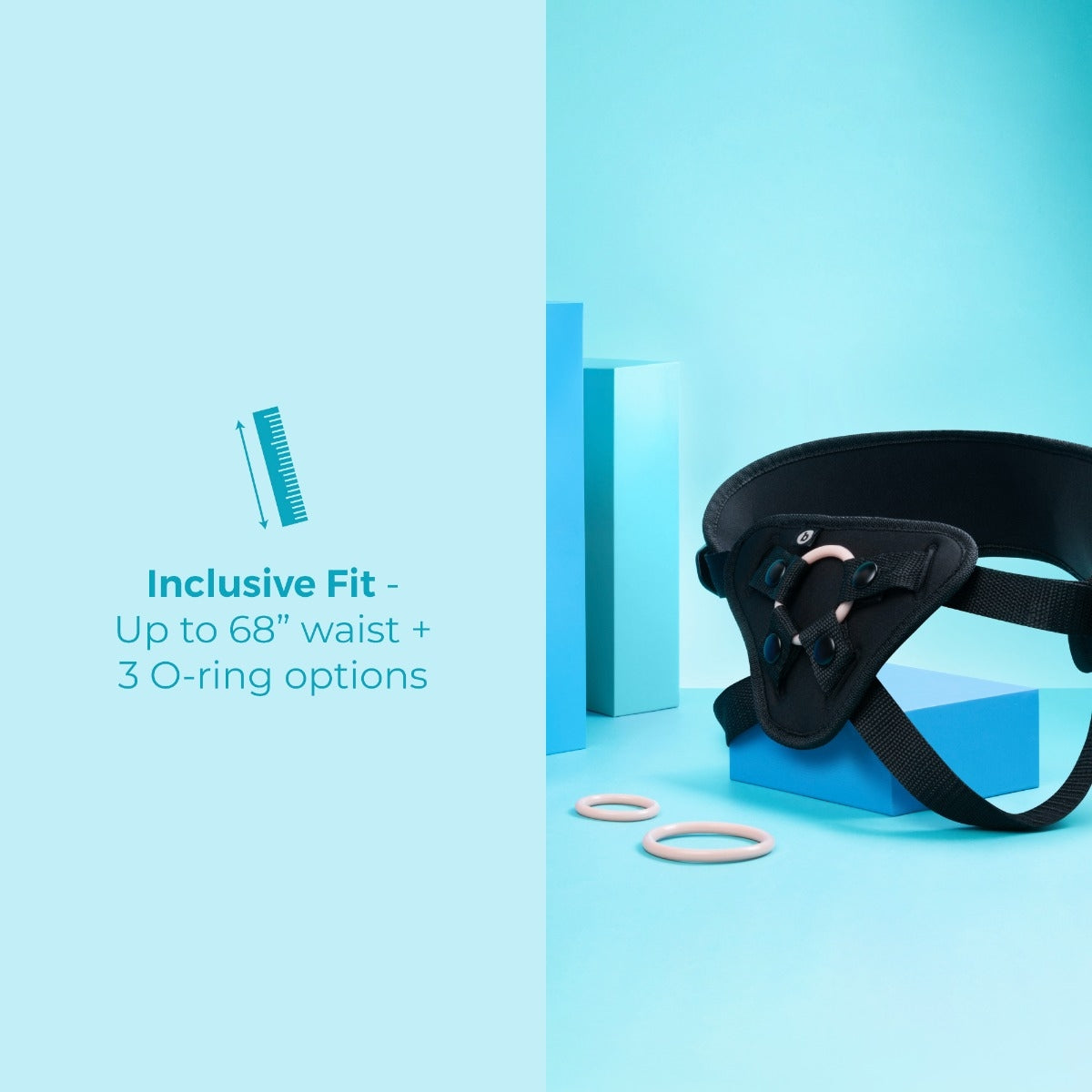 COTR | B-Vibe Every Body Vibrating Realistic Strap-On Kit