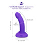 COTR | B-Vibe Vibrating Curved Strap-On Kit