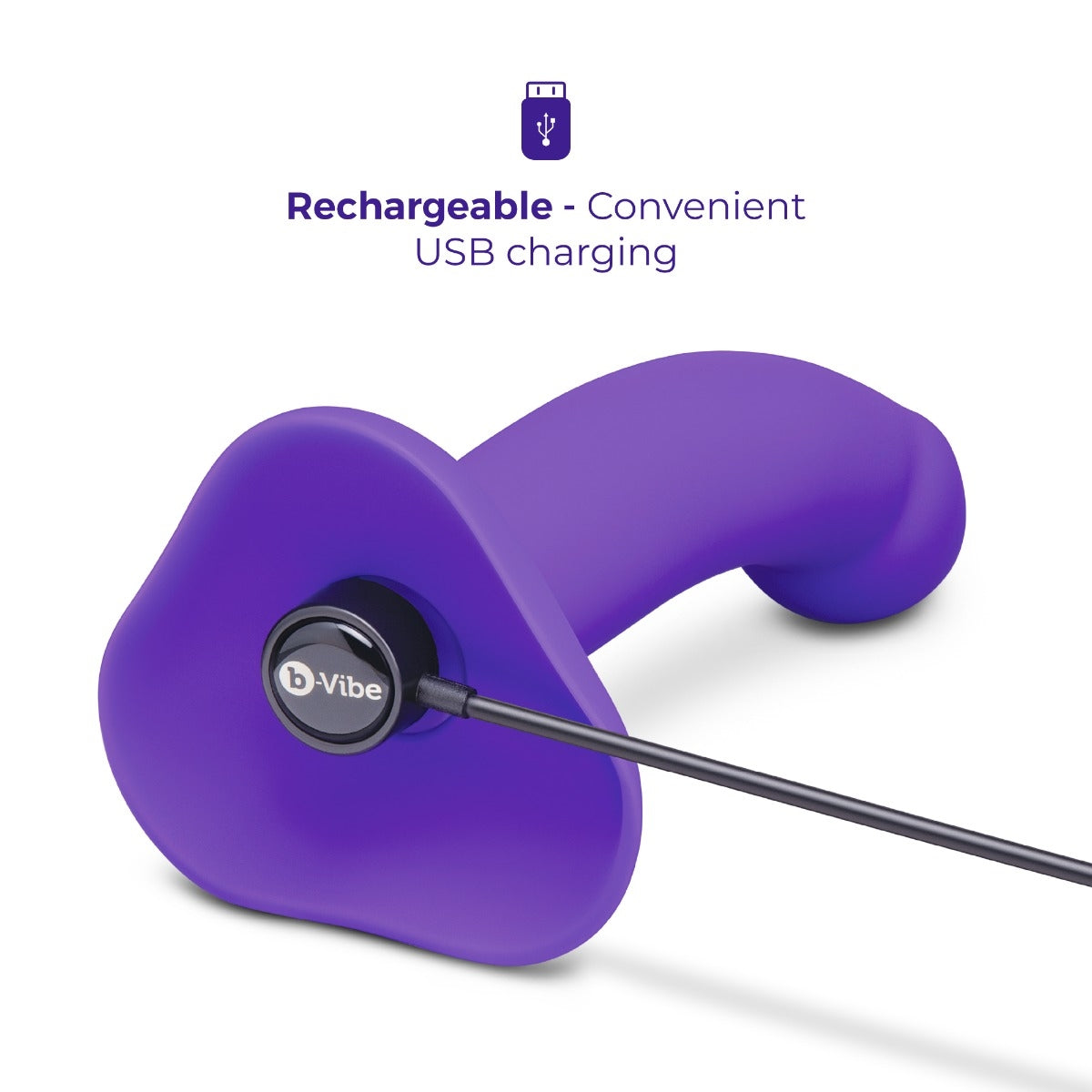 COTR | B-Vibe Vibrating Curved Strap-On Kit