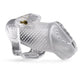Brutus Airmesh Chastity Cage Clear