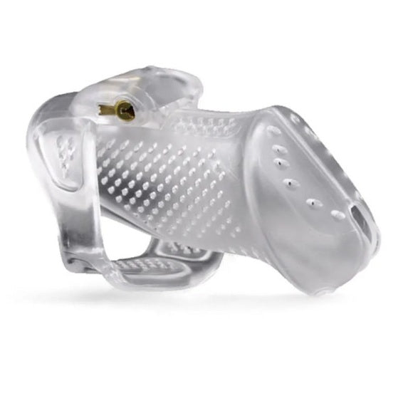 Brutus Airmesh Chastity Cage Clear