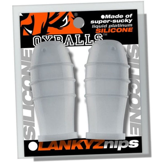 OxBalls Lankyz Silicone Nipsuckers Clear