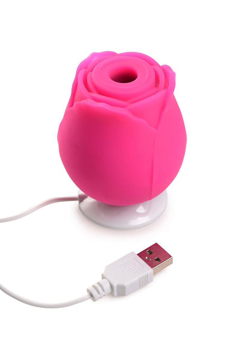 Curve Toys | Gossip Cum Into Bloom Clitoral Vibrator - Rose Crush