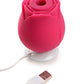 Curve Toys | Gossip Cum Into Bloom Clitoral Vibrator - Rose Lust