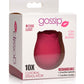 Curve Toys | Gossip Cum Into Bloom Clitoral Vibrator - Rose Lust