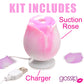 Curve Toys | Gossip Cum Into Bloom Clitoral Vibrator - Rose Dream