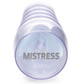 Curve Toys | Mistress Brianna - Diamond Deluxe Clear Ass Stroker Masturbator