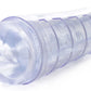 Curve Toys | Mistress Courtney - Diamond Deluxe Clear Mouth Stroker Masturbator