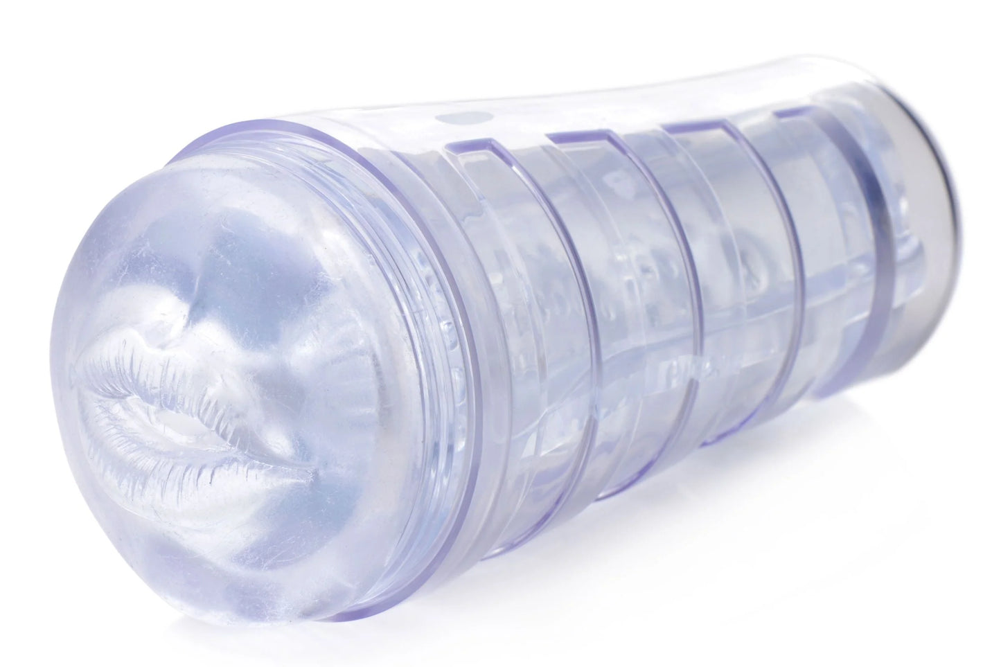 Curve Toys | Mistress Courtney - Diamond Deluxe Clear Mouth Stroker Masturbator