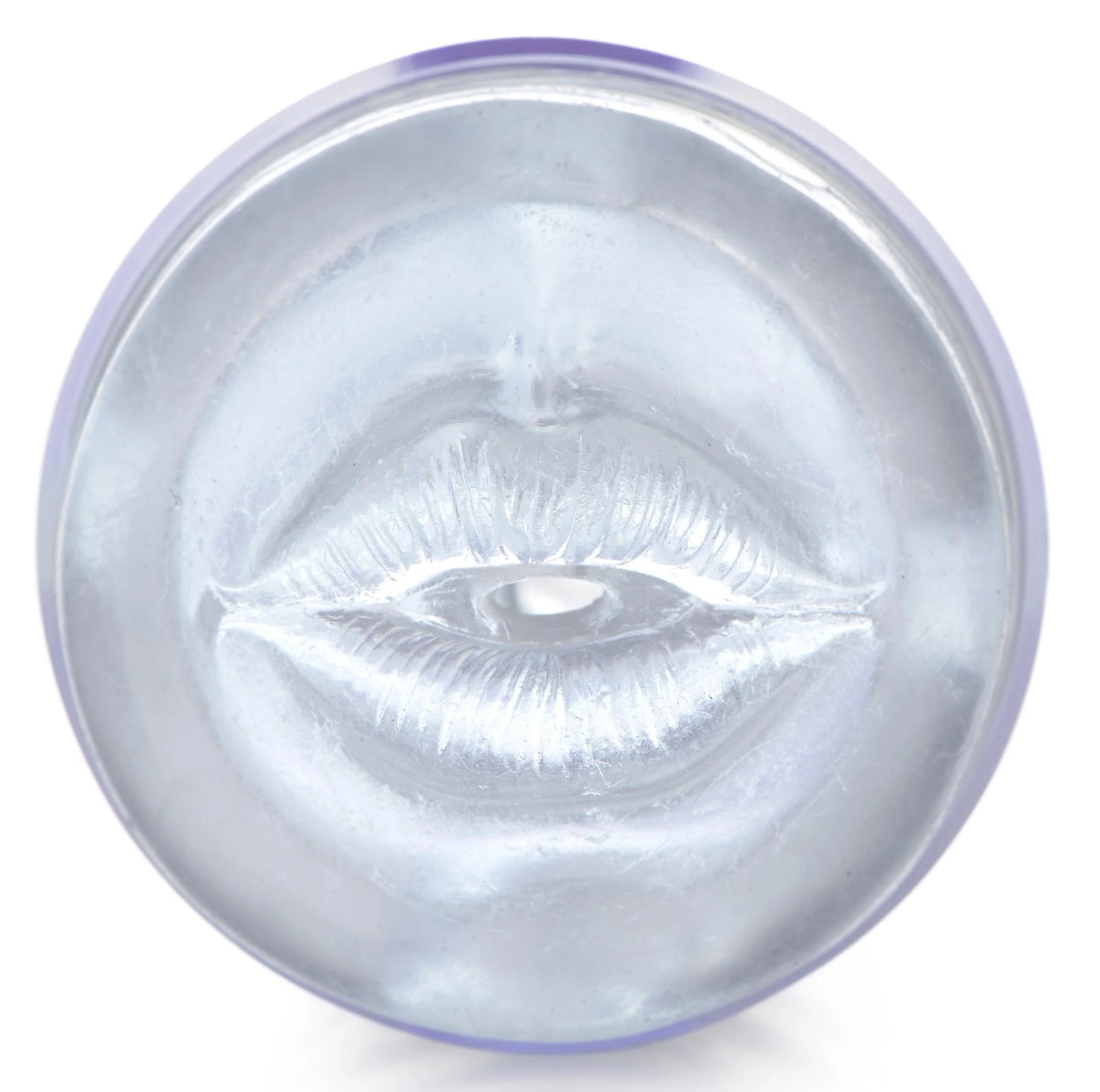 Curve Toys | Mistress Courtney - Diamond Deluxe Clear Mouth Stroker Masturbator