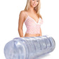 Curve Toys | Mistress Julie - Diamond Deluxe Clear Pussy Stroker Masturbator