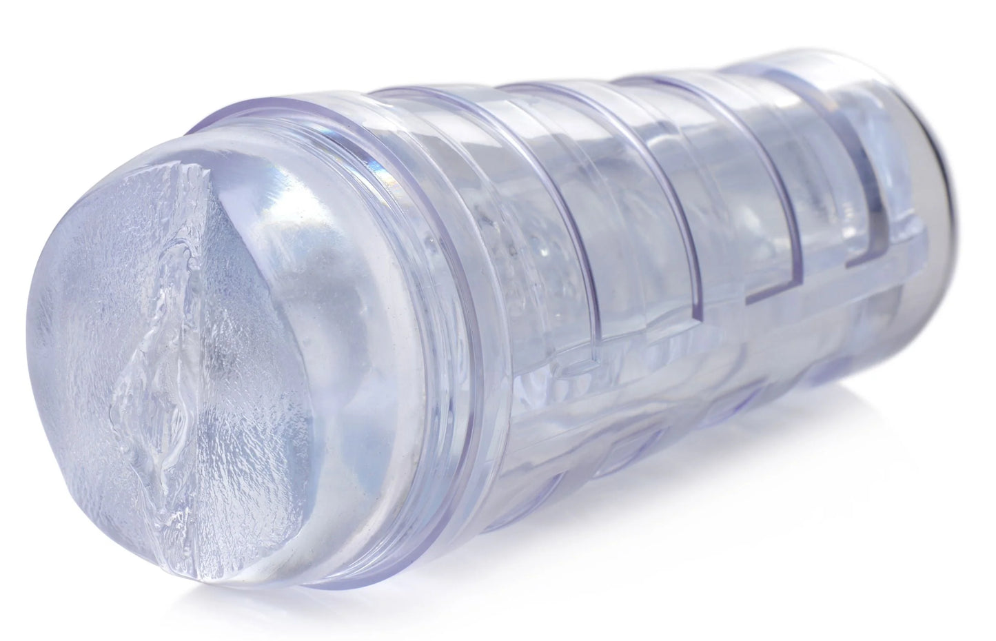 Curve Toys | Mistress Julie - Diamond Deluxe Clear Pussy Stroker Masturbator