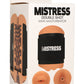 Curve Toys | Mistress Double Shot Mini Masturbators Mouth & Pussy (Medium Tone)