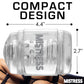 Curve Toys | Mistress Double Shot - Ass & Mouth Mini Masturbator