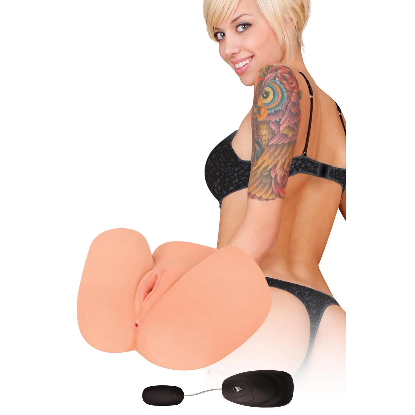 Curve Toys | Mistress Zoe - 10X Jackhammer Butt Masturbator with Vibrating Egg