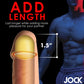 Curve Toys | JOCK Extra Long 1.5" Penis Extension Sleeve - Light