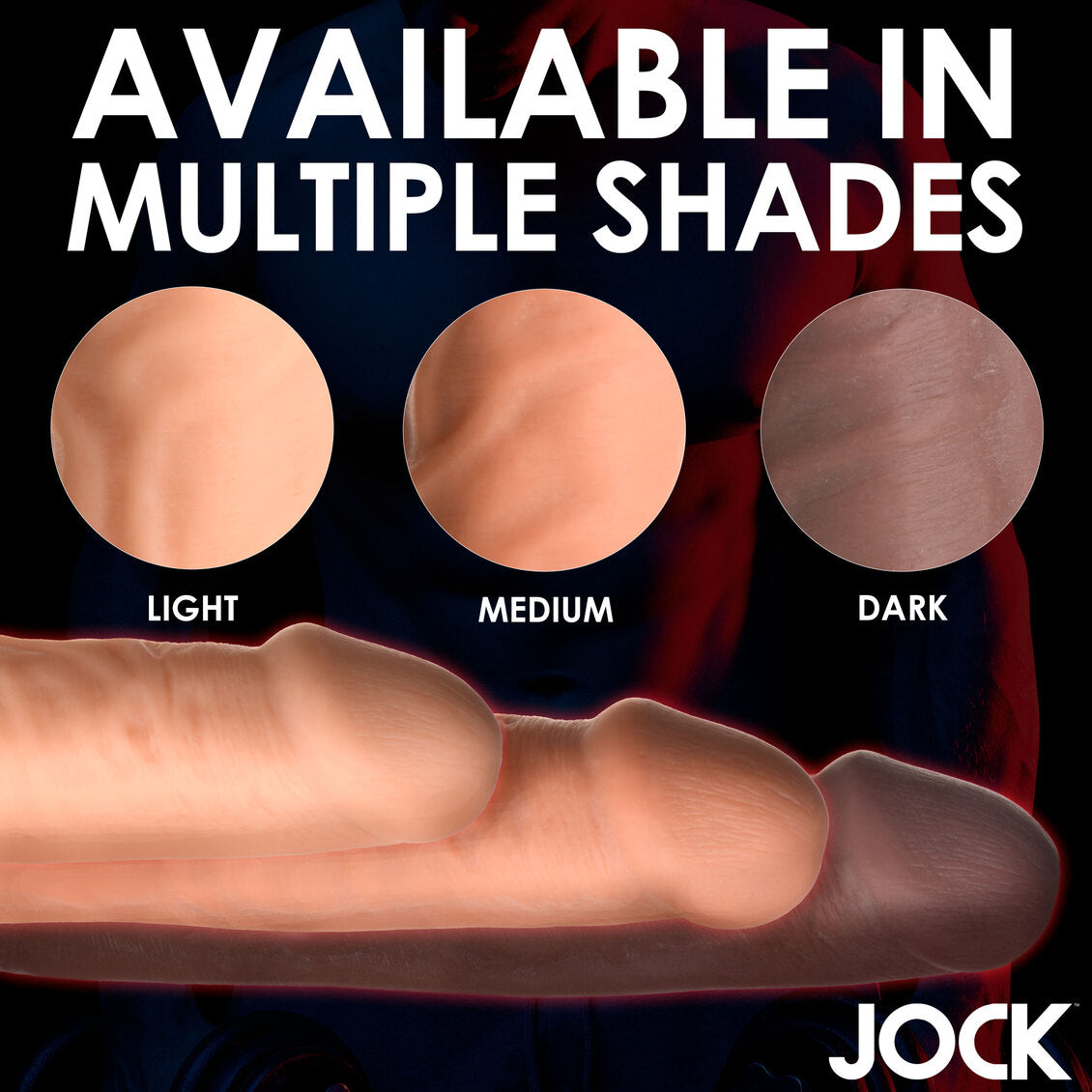 Curve Toys | JOCK Extra Long 3" Penis Extension Sleeve - Light