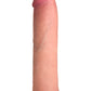 Curve Toys | Jock 8" Dual Density Silicone Dildo Dong - Light
