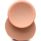 Curve Toys | Jock 9" Dual Density Silicone Dildo With Balls - Light