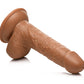 Curve Toys | Fantasy Jock Baseball Brian 7" Dildo with Balls - Medium