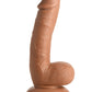 Curve Toys | Fantasy Jock Soccer Sam 7" Dildo with Balls - Dark