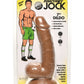 Curve Toys | Fantasy Jock Soccer Sam 7" Dildo with Balls - Dark