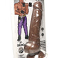 Curve Toys | Fantasy Jock Weightlifting Wesley 7" Dildo with Balls - Dark
