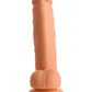 Curve Toys | Fantasy Jock Swimming Simon 7" Dildo with Balls - Light