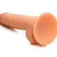 Curve Toys | Fantasy Jock Swimming Simon 7" Dildo with Balls - Light
