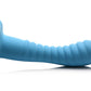Curve Toys | Simply Sweet 7" Ribbed Silicone Dildo Blue
