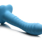 Curve Toys | Simply Sweet 7" Ribbed Silicone Dildo Blue
