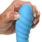 Curve Toys | Simply Sweet 7" Ribbed Silicone Dildo Blue