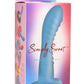 Curve Toys | Simply Sweet 7" Ribbed Silicone Dildo Blue