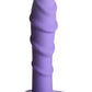Curve Toys | Simply Sweet 7" Swirl Silicone Dildo Purple