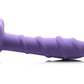 Curve Toys | Simply Sweet 7" Swirl Silicone Dildo Purple