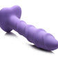 Curve Toys | Simply Sweet 7" Swirl Silicone Dildo Purple