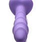 Curve Toys | Simply Sweet 7" Swirl Silicone Dildo Purple