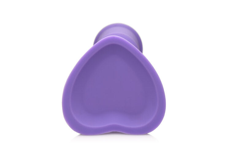 Curve Toys | Simply Sweet 7" Swirl Silicone Dildo Purple