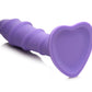 Curve Toys | Simply Sweet 7" Swirl Silicone Dildo Purple